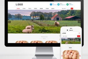 (自适应手机版)pbootcms畜牧养殖网站模板 农业养殖企业网站源码下载