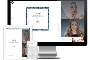易优cms网站响应式相册写真摄影网站模板