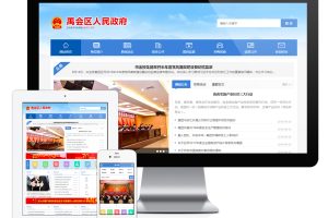 易优cms政府协会类网站模板