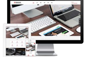 易优cms网站响应式网络设计推广网站模板