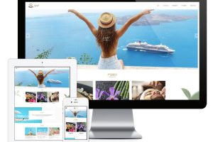 易优cms网站响应式spa芳香理疗网站模板