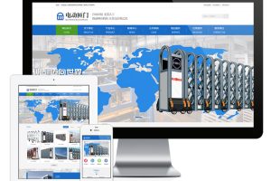 易优cms网站电动伸缩门卷闸门类网站模板