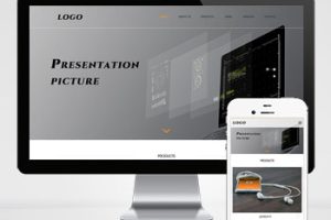 pbootcms网站英文外贸网站模板 企业通用电子产品外贸网站源码下载(自适应手机端)