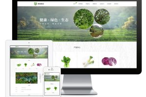 易优cms网站响应式生态农业种植农场网站模板