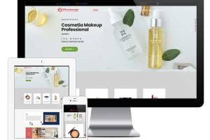 易优cms响应式美妆美容化妆品外贸企业网站模板