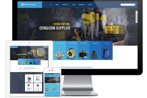 易优cms响应式贴膜贴标设备外贸企业网站模板
