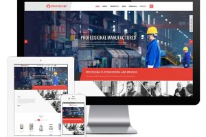 易优cms响应式科学仪器仪表设备外贸企业网站模板