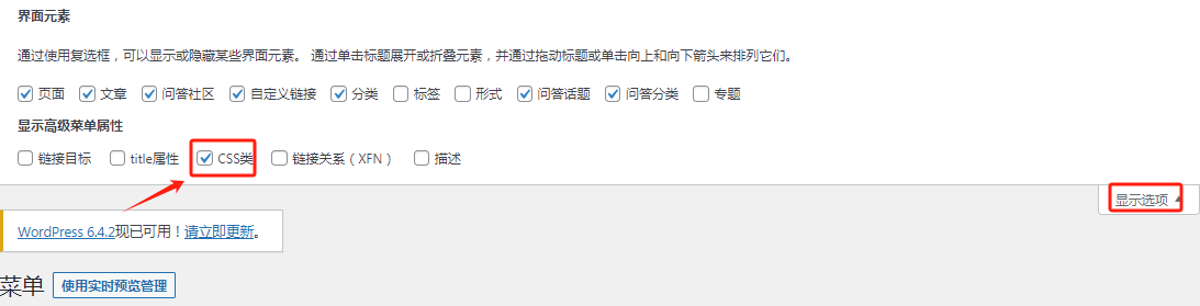 WordPress导航菜单下拉中没有CSS类怎么设置