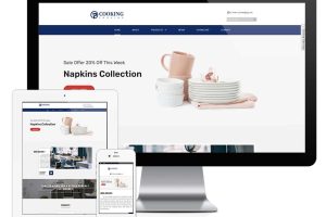 易优cms响应式餐具厨具外贸企业网站模板