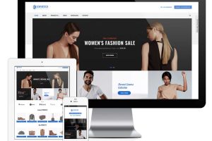 易优cms响应式外贸服装服饰企业网站模板