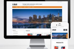 pbootcms电子产品外贸企业网站模板 – 带下载功能(自适应手机端)