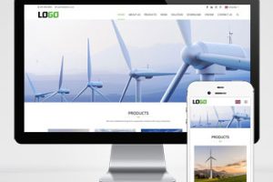 pbootcms通用外贸网站模板 中英文网站源码 – 带三级子栏目(自适应手机端)