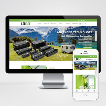 pbootcms电源设备外贸网站模板 带自动翻译功能(自适应手机端)